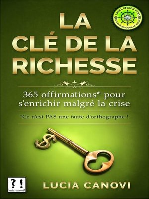 cover image of La Clé De La Richesse
